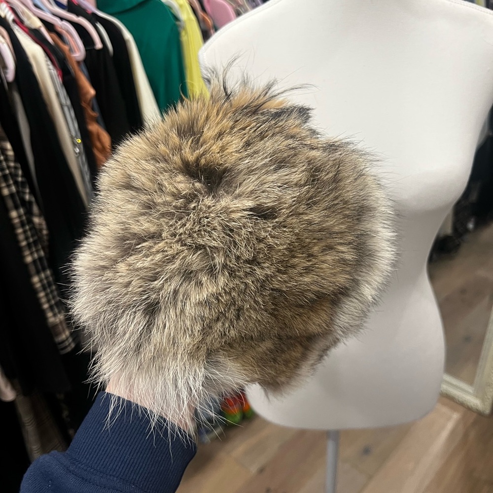 Eugenia Kim Natural Brown Fur Pom Pom Accessory